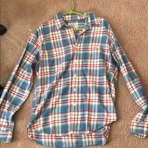 J crew slim fit flannel